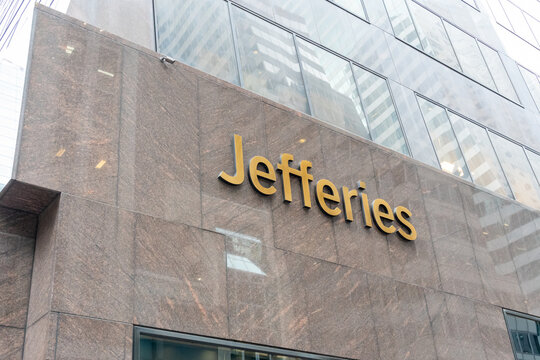  
New York City, USA - August 18, 2022: Jefferies Group headquarters in New York City, USA. Jefferies Group LLC is an American investment bank and financial services company. 
