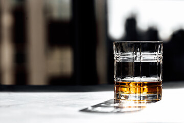 glass of whiskey