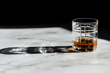 glass of whiskey