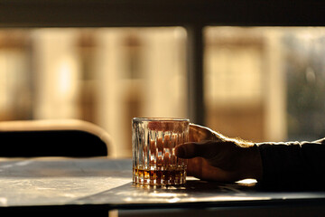 glass of whiskey