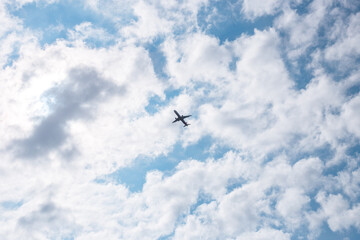 airplane flying in the sky