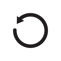 refresh icon vector Illustration symbol