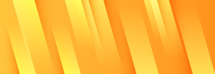 geometric yellow science futuristic energy technology concept Digital image light rays stripes lines speed motion blur over orange gradient background