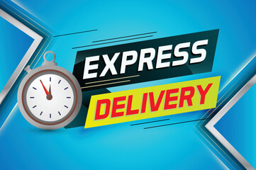 	
Express delivery word concept vector illustration with stopwatch style for use landing page, template, ui, web, mobile app, poster, banner, flyer, background, gift card, coupon, label	
