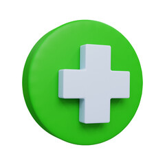 green medical cross