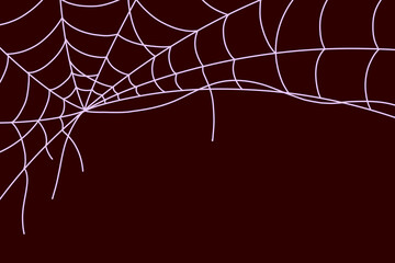 Halloween Background Spider Webs
