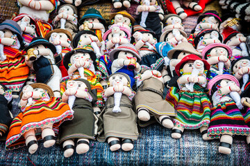 ecuadorian teddys are on sale at otavalo market