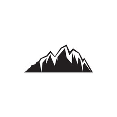 Mountain icon design template vector illustration