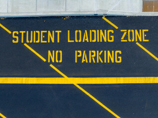 no sign