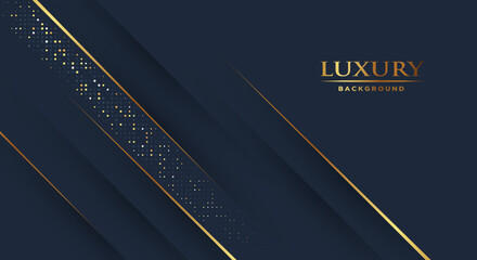 Luxury dark background with shiny lines, particle.