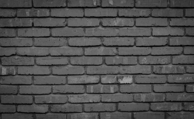old brick wall texture grunge background with vignetted corners, may use to interior design.