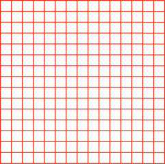 white vector abstract white polygonal grid background red  line quilt pattern, bed sheet pattern, handkerchief pattern.