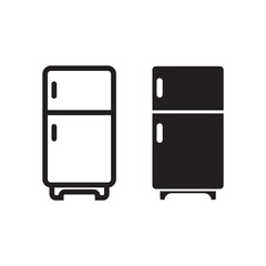 refrigerator icon vector illustration symbol