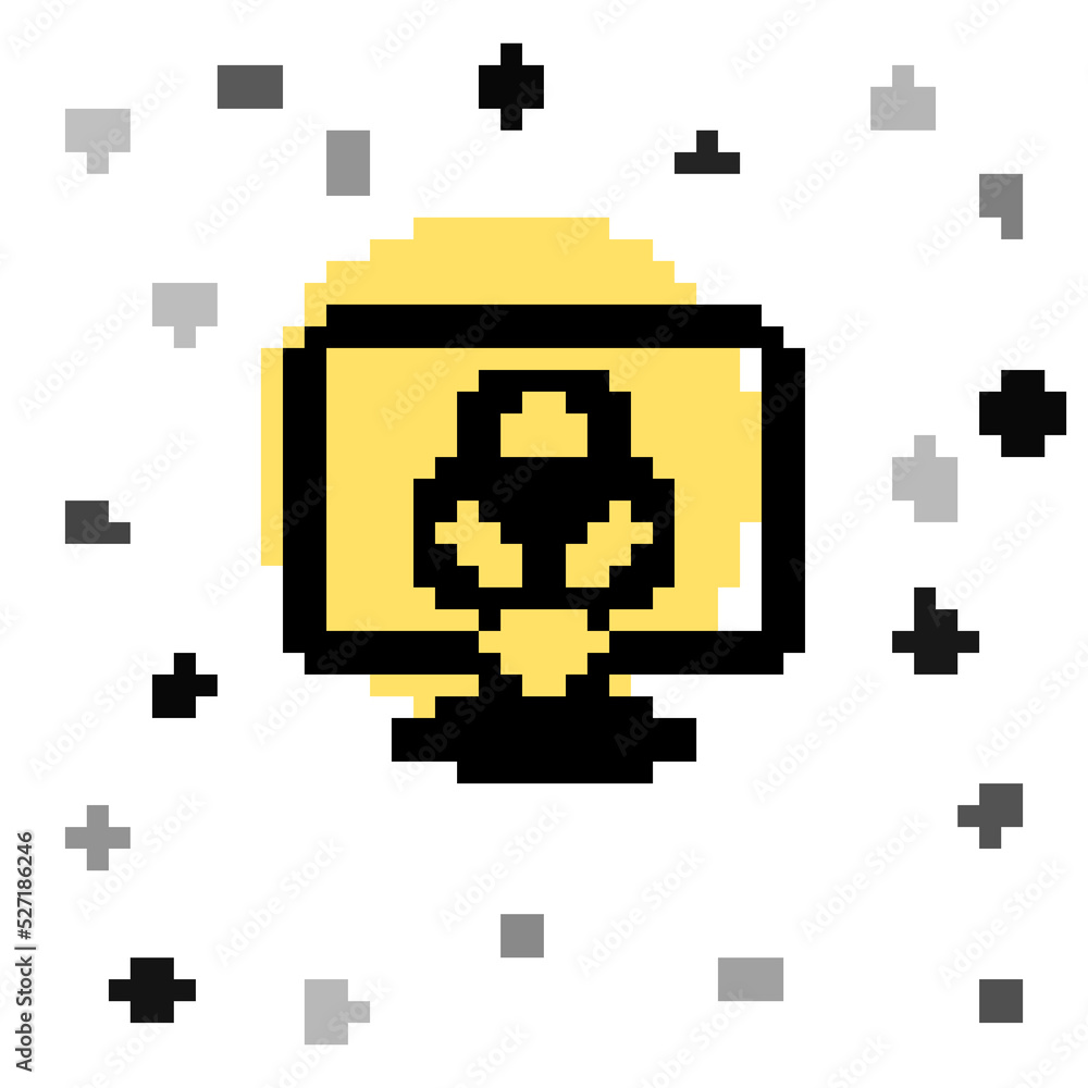 Aufkleber black line rgb and cmyk color mixing icon isolated on white background. random dynamic shapes. vecto