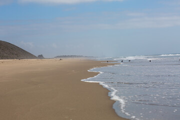 lonely coast line