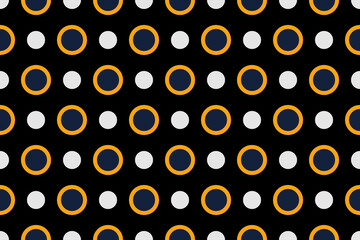 Circle dots seamless pattern design
