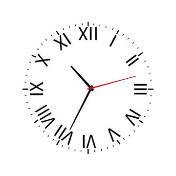Old vintage clock vector image