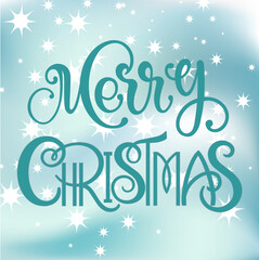 Merry Christmas vector text Calligraphic Lettering design card template. Creative typography for Holiday Greeting Gift Poster. Calligraphy Font style Banner.