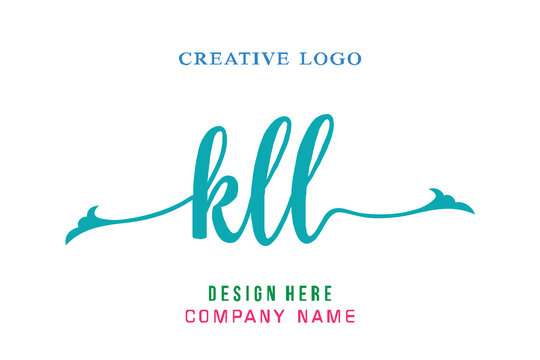 KLL lettering, perfect for company logos, offices, campuses, schools, religious education