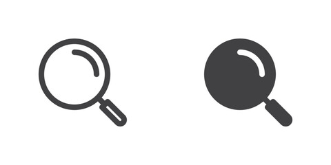 Magnifying glass icon