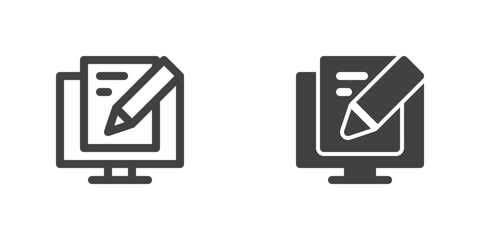 Content marketing icon