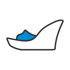 Platform Shoe Icon