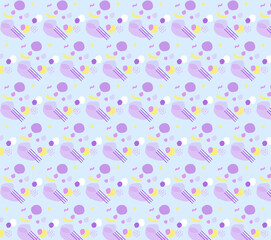 seamless pattern with shapes