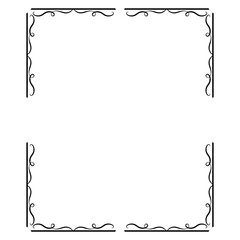 Obraz premium art rectangle frame 