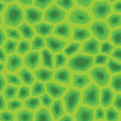 Abstract modern turtle shell seamless pattern. Animals trendy background. Green decorative vector illustration for print, fabric, textile. Modern ornament of stylized skin