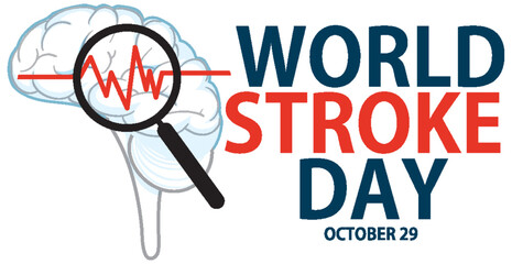 World Stroke Day Banner Design