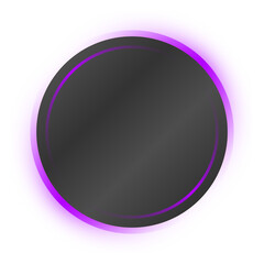 neon dark geometric banner
