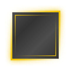 Fototapeta premium neon dark geometric banner 