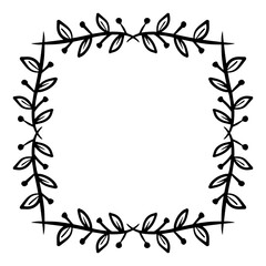 floral frame
