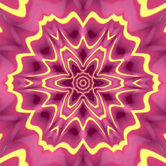 Abstract kaleidoscope background. Beautiful kaleidoscope seamless pattern. Multicolor mosaic texture. Seamless kaleidoscope texture. Unique kaleidoscope design