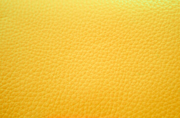 Texture of yellow leather