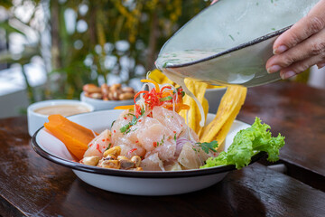 Ceviche de pescado