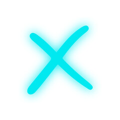 Obraz premium glow doodle rune 