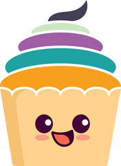 illustration of a child eating a sandwich