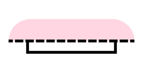 pastel rectangle text box
