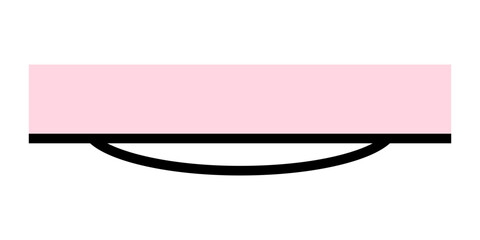 pastel rectangle text box
