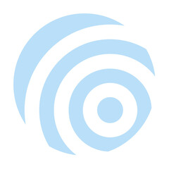 geometric spiral element
