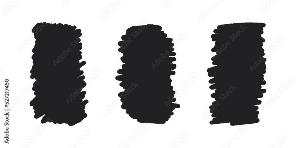 Aufkleber hand drawn ink brush blob shape set for social media stories. quote minimalist frame blank template 