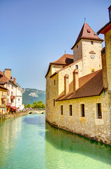 Fototapeta na wymiar Annecy, Haute-Savoie, France