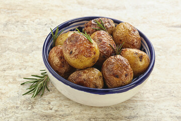 Roasted baby potato with rosemary