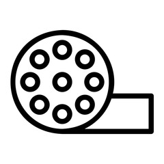 roll film line icon