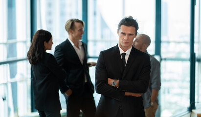 portrait of business man, business corporate