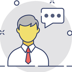 Consultant Vector Icon