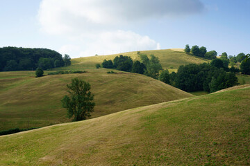 Fototapeta na wymiar Landscape in Lessinia near Velo Veronese