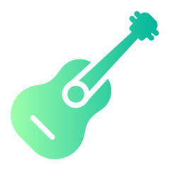 guitar gradient icon