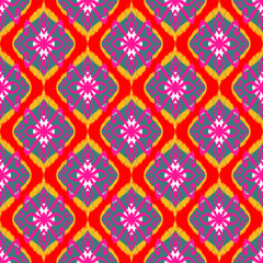 seamless pattern with flowers
